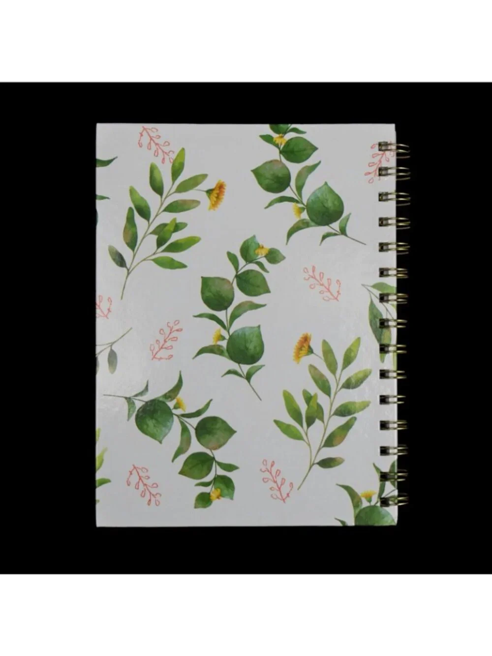 Best Teacher Ever Journal Hardback Spiral Bound Floral Lined Notebook Gift